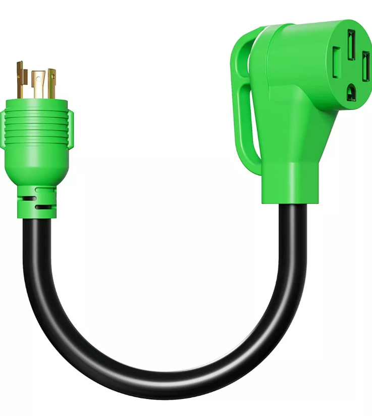 Cable adaptador de generador RV Oviitech Nema L5-30p y Nema 14-50r