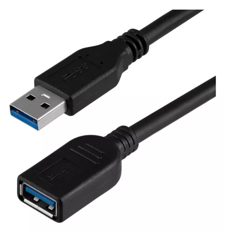 Cable De Extensión Macho A Hembra 1,5m Usb 3.0