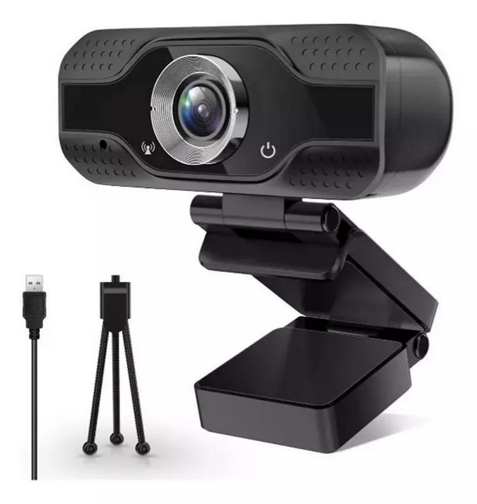 Camara Web Full HD 1080P con Doble Microfono para PC y Laptop
