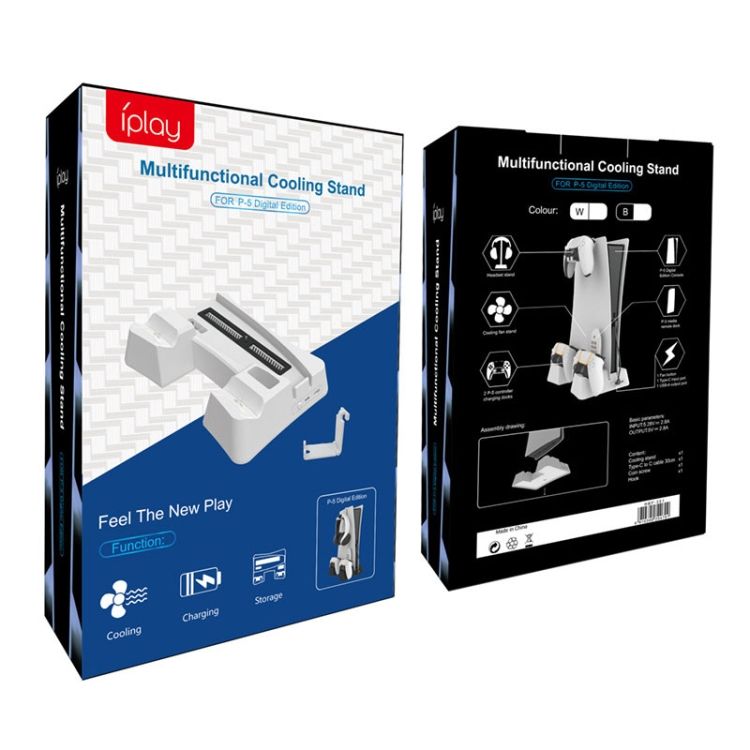 Base de refrigeración para PS5 (no es compatible con PS5 slim), iplay HBP-348