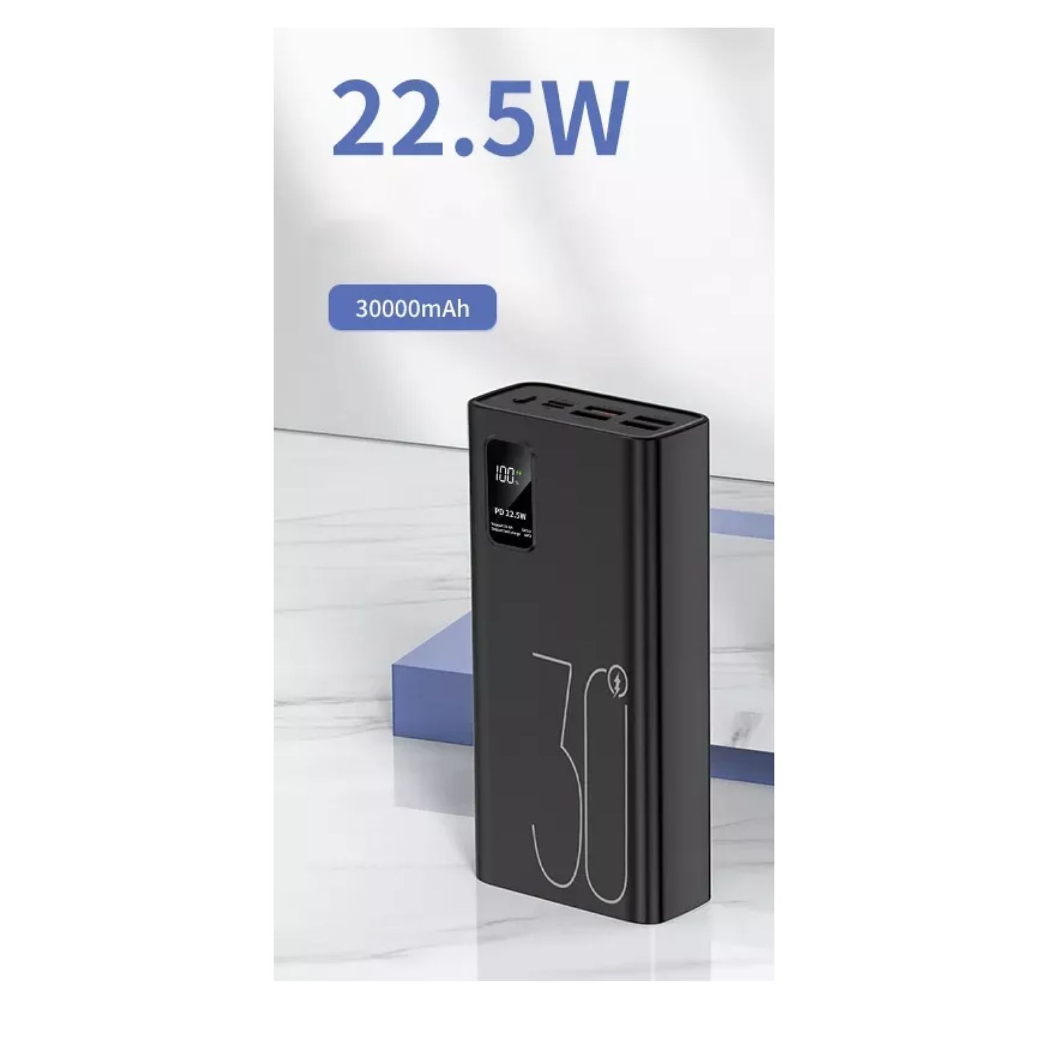 Power Bank 30000mah Cargador Portatíl Carga Rapida Potente