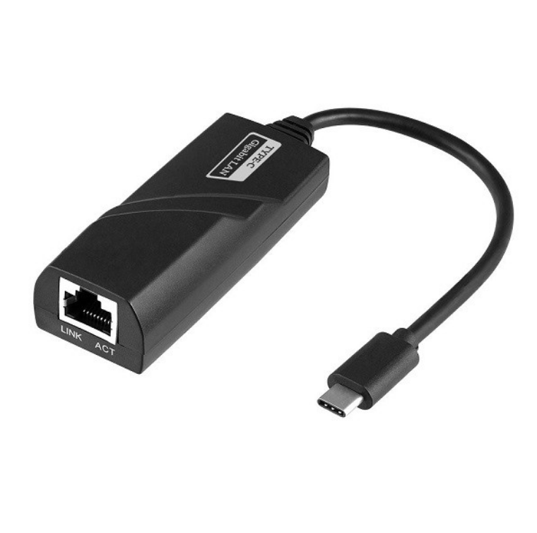 Adaptador De Cable Tipo-c Macho A Rj45 Gigabit