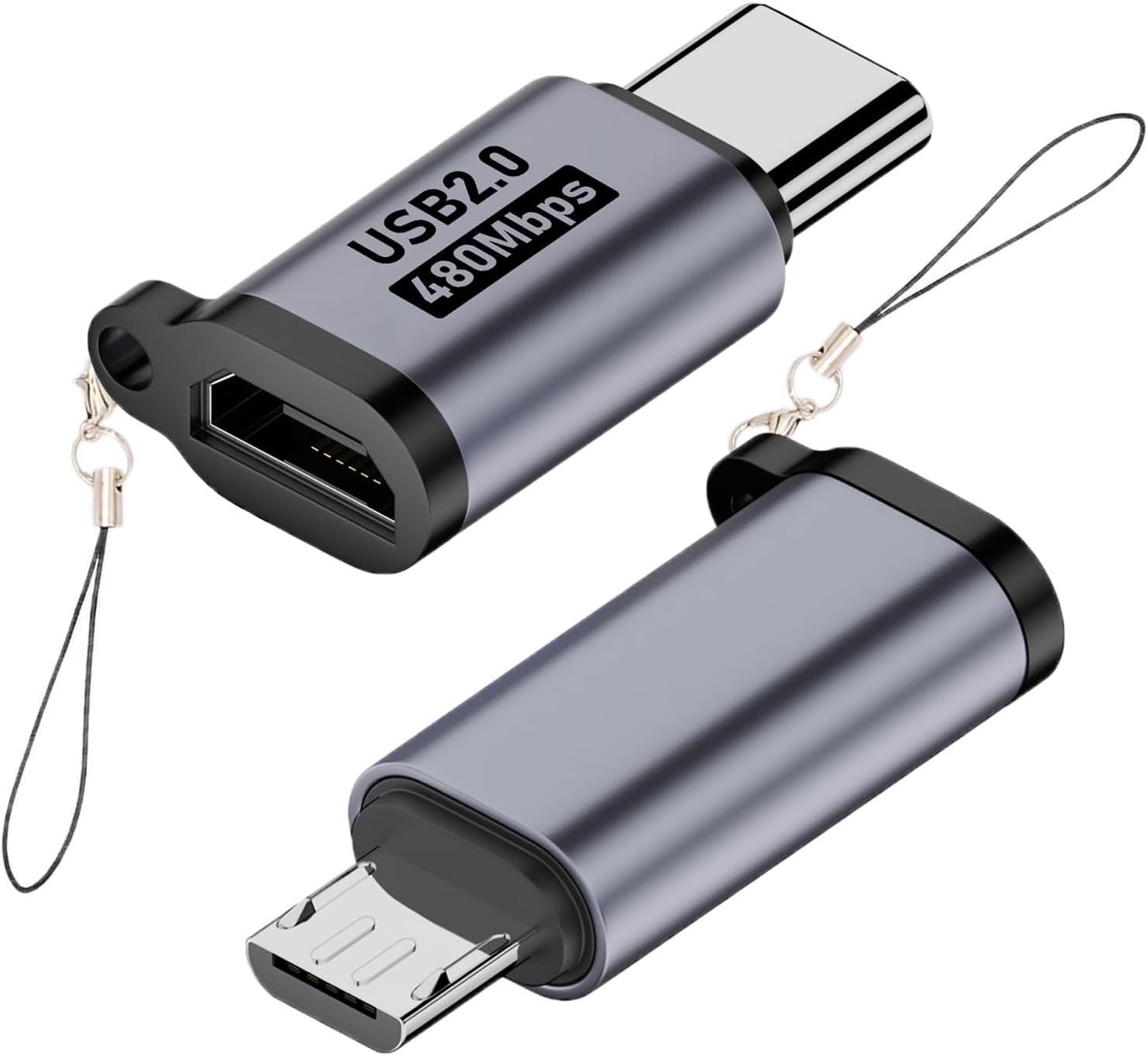 Adaptador OTG USB C Hembra a Micro USB Macho