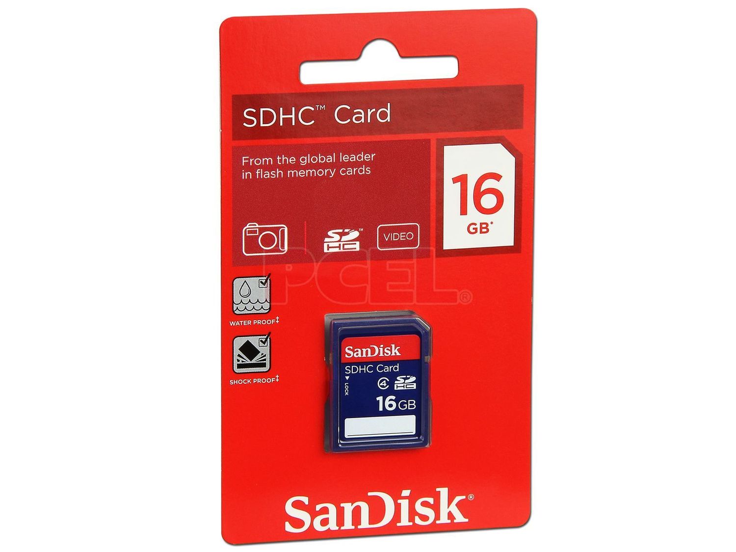 Memoria SD SanDisk SDHC de 16GB Clase 4