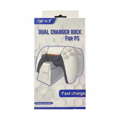 Base/ Estación de Carga Dual para controles de Ps5