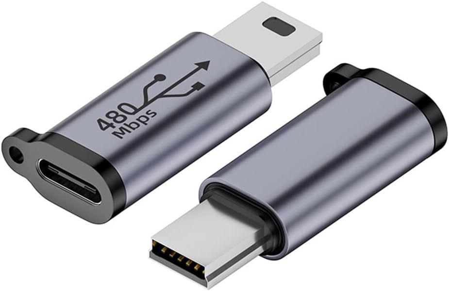 Adaptador mini USB a tipo C