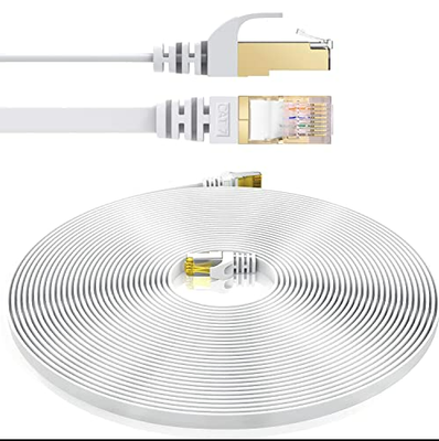 Cable de Red Ethernet Cat6 con Conectores RJ45, 25 metros