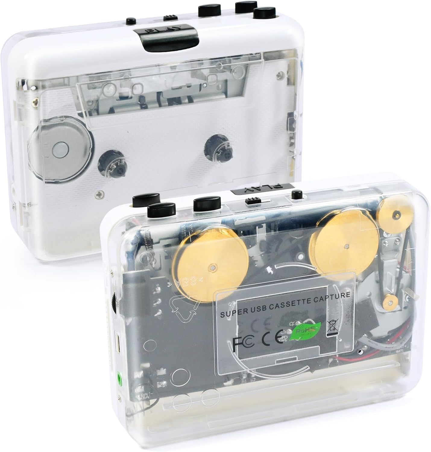 Reproductor de Casete Convertidor de Cinta a MP3, JL-101