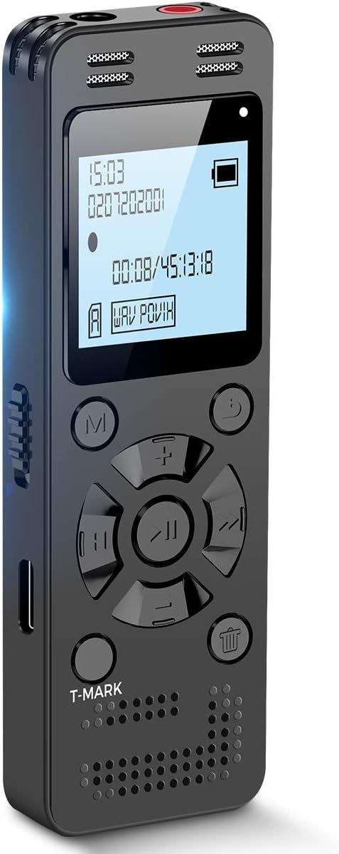 Grabadora de voz digital de 64GB para conferencias reuniones - EVIDA
