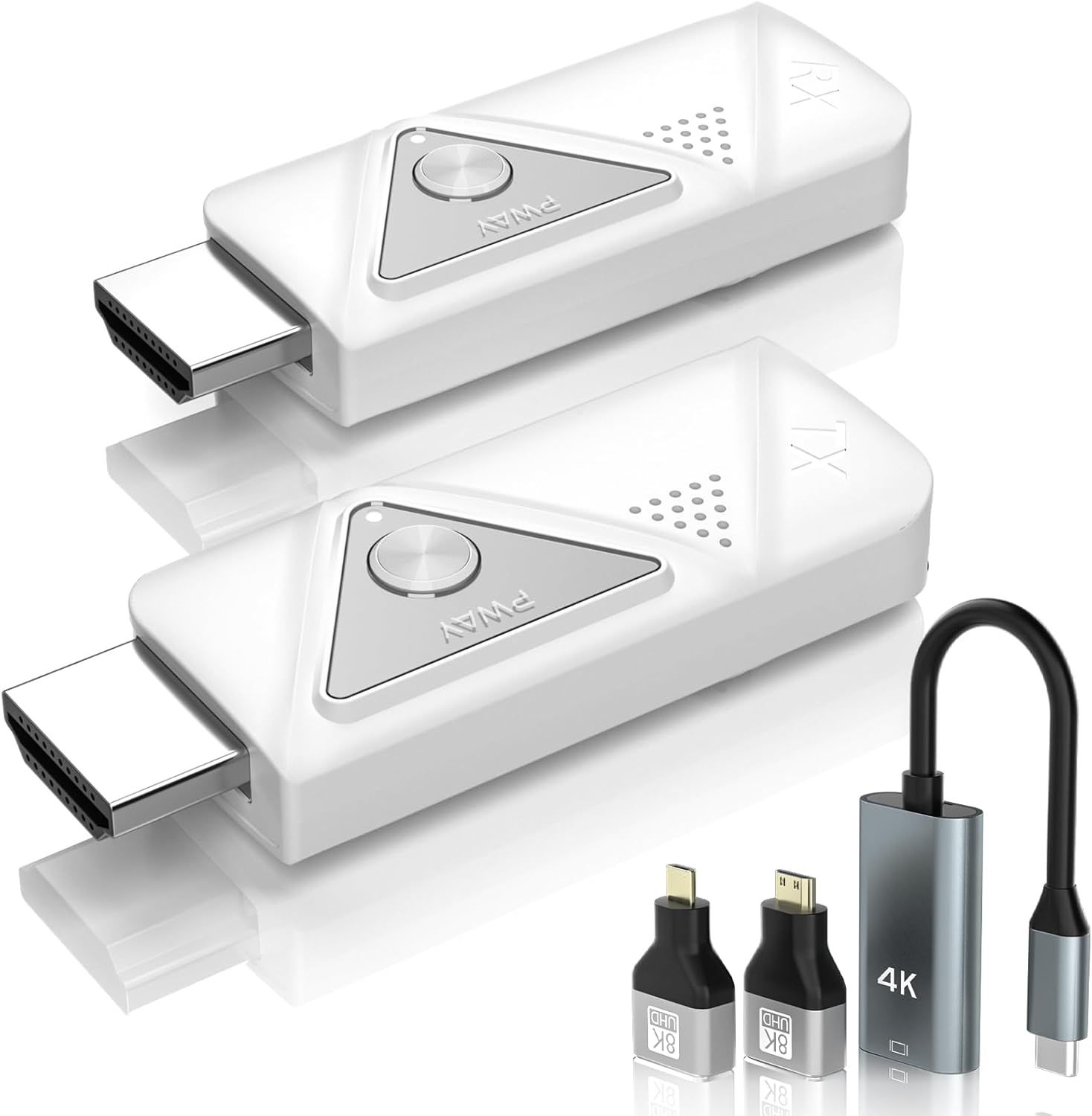 Transmisor y receptor HDMI inalambrico 2.4G/5G, PWAY