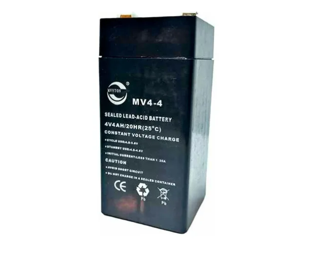 Bateria Sellada Mvvton Mv4.0-4 4v 4ah Acido