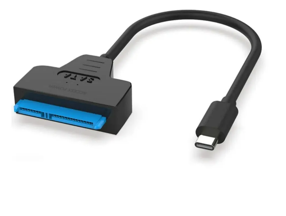 Adaptador Sata A Usb Tipo C para SSD/HDD