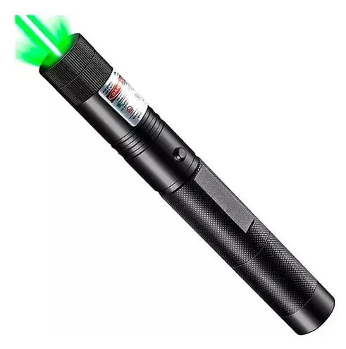 Puntero laser verde de largo alcance con carga USB
