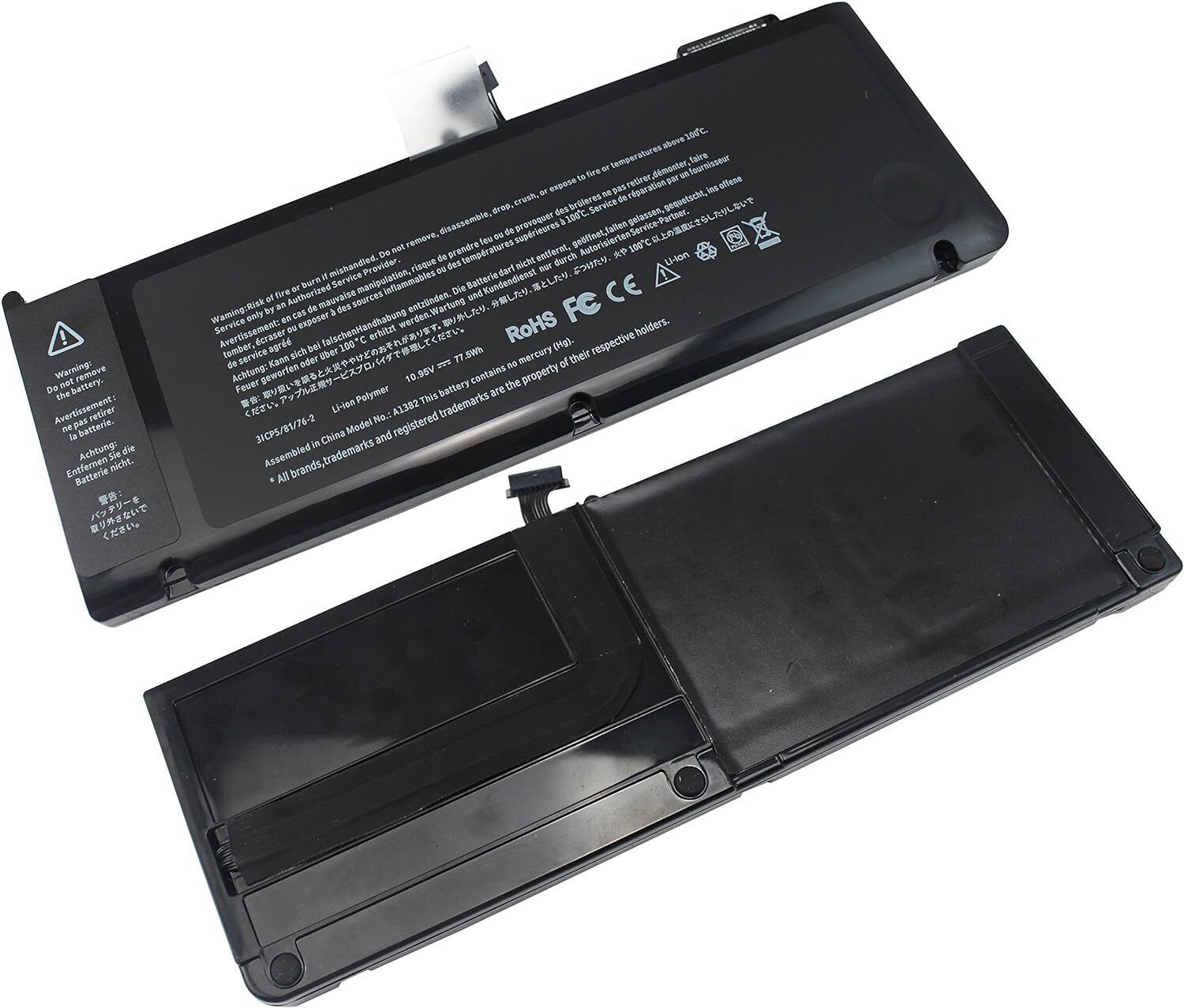 Batería A1382 para portátil MacBook Pro de 15 pulgadas