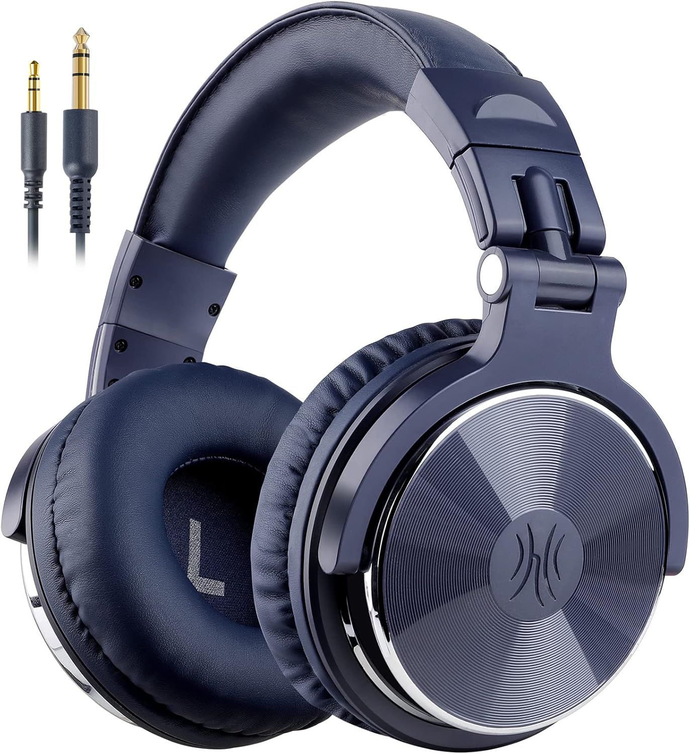 Audifonos para DJ OneOdio Pro10 con Cable, Estéreo de Mezcla y Monitor de Estudio. azul