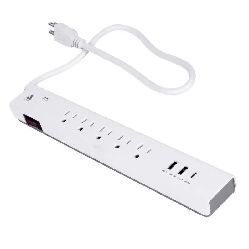 Regleta electrica Astra YC305S3UP 5 Tomas + 2 USB 1 Tipo C