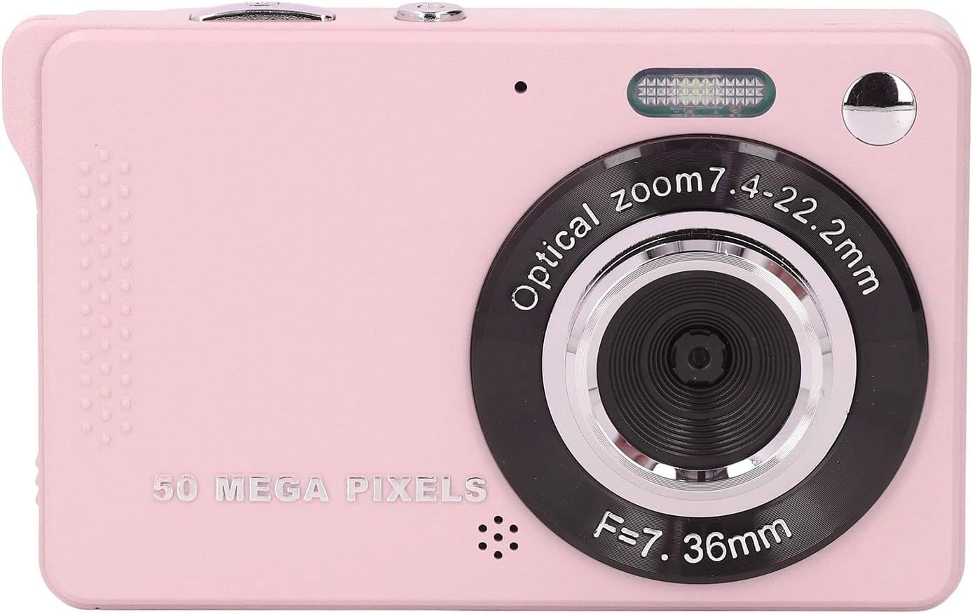 Camara digital de 50 MP, 1080P HD con pantalla de 2.8, 32GB Rosado