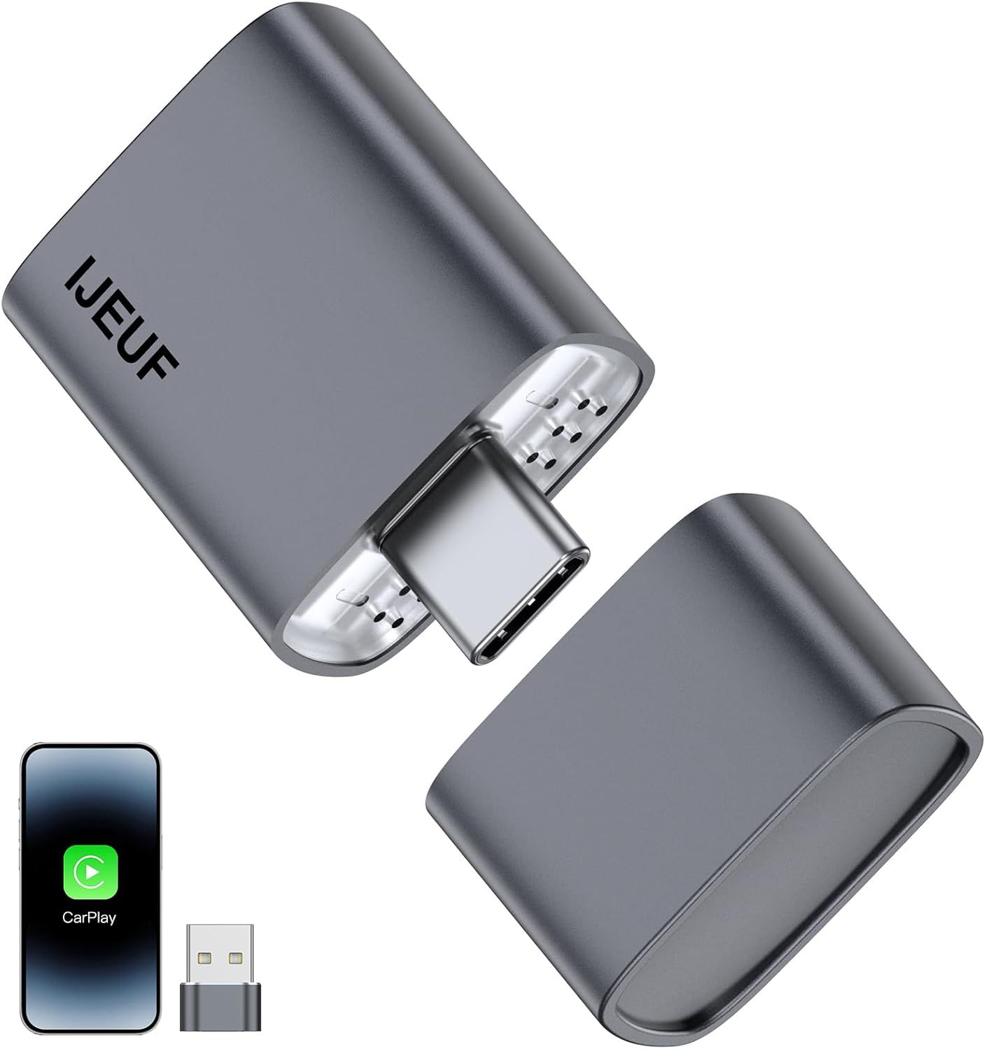 Adaptador inalámbrico CarPlay para Apple iPhone 2025