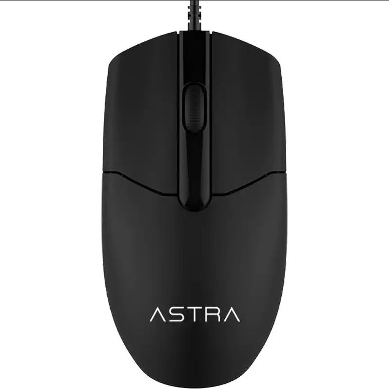 Mouse Alambrico Astra GM-124BK Negro USB