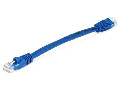 Cable de red Cat6 550 MHz, UTP Ethernet,  Azul  15cm