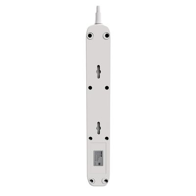 Regleta electrica Forza, 1625W/1000J, 4 slds, USB-A, USB-C