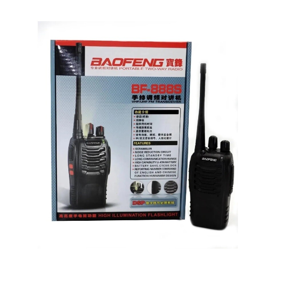 Radios Walkie Talkie Baofeng Bf-888s (2 unidades)