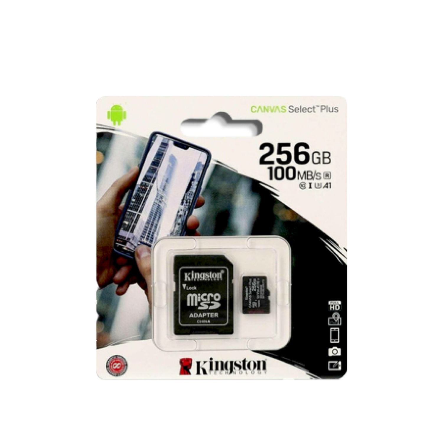 Memoria MICRO SD 256GB KINGSTON (SDCS2-256GB)