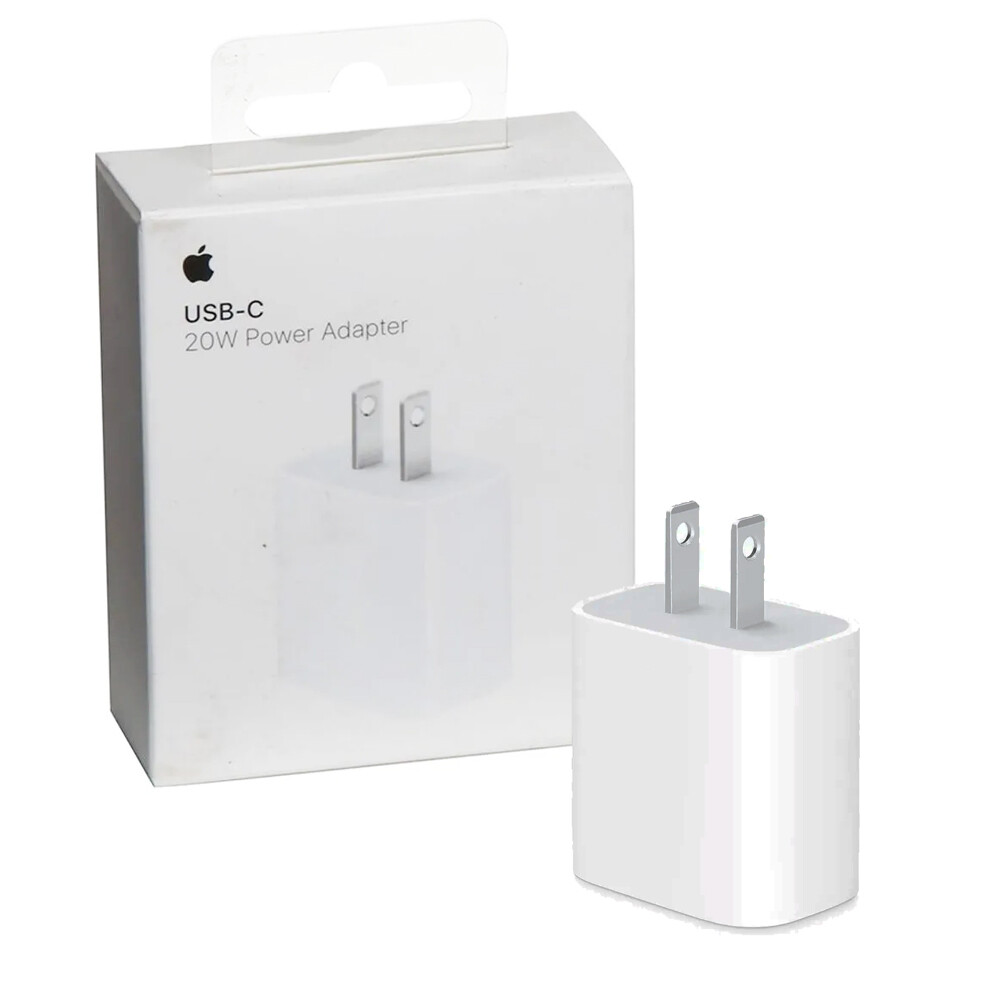 Cargador Rapido 20W Apple Usb-C  sin cable para Ipad y Iphone