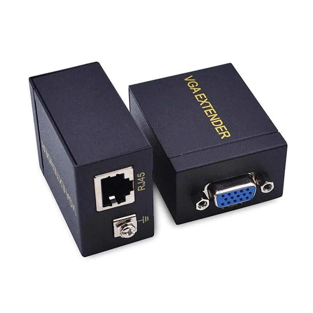 Extensor Vga a Utp Cat5/6 para cable de 60 metros