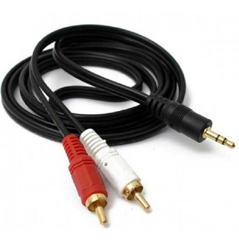 Cable de Audio Stereo Jack 3.5 a RCA  1.5mts