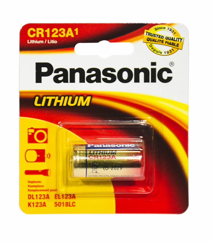Bateria Panasonic Cr123a Litio 3v