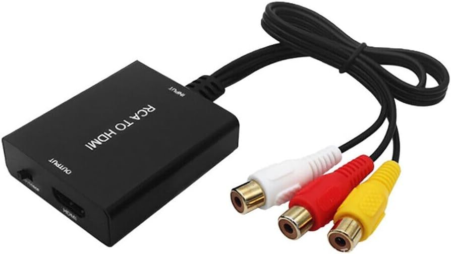 Convertidor, AV Hembra  a HDMI