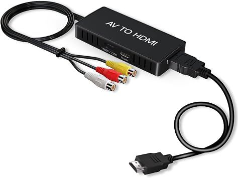 Convertidor AV (RCA) Hembra  a HDMI