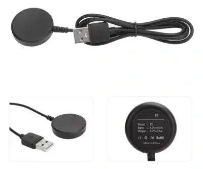 Cargador para Samsung Galaxy Watch 3 Active/Active 2, Cable de carga rápida, accesorios para relojes Samsung SM-R500/R820/R830/R850