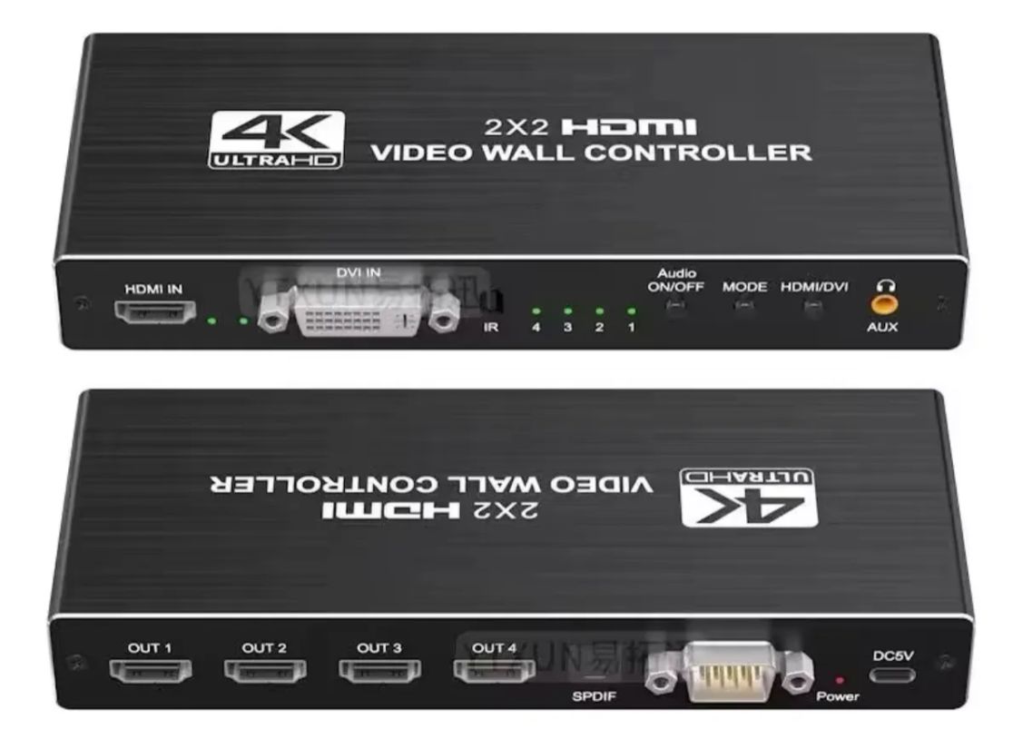 Video Wall 2x2 HDMI (Controlador de video)