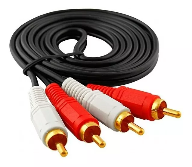 Cable Rca A Rca Macho Audio/Video 3 Metros