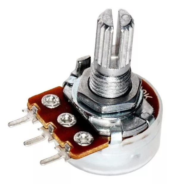 Potenciometro Lineal B5k 3 Pines 20k Ohm