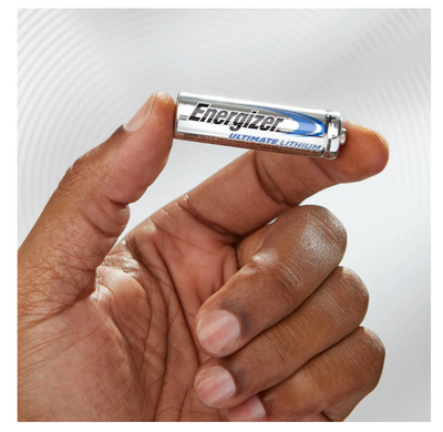 Pilas AA de 1.5V litio Ultimate de Energizer (paquete de 4)