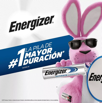 Pila de 1.5V Energizer Litio Aaa Blister 2 Unidades