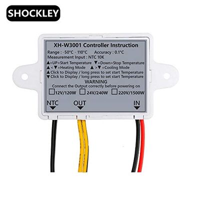 Controlador de temperatura digital 110 V-220 V, 1500 W