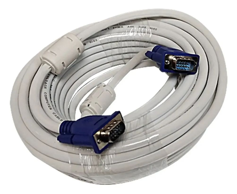 Cable VGA macho a macho, 15 METROS