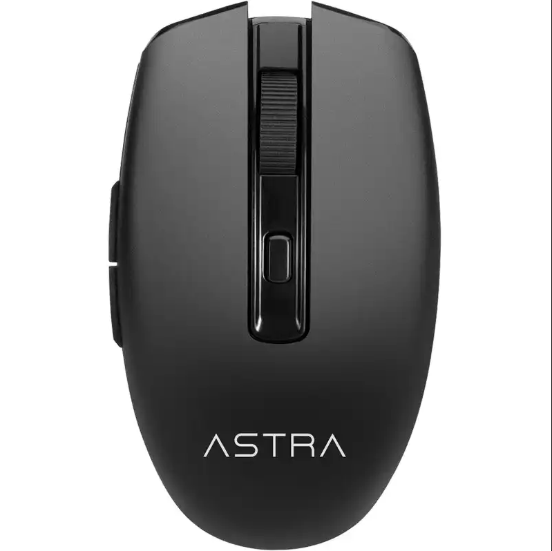 Mouse Astra GW-224BK Negro Inalámbrico Dual 2.4G+Bluetooth
