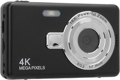 Camara digital 2 en 1 1080P, para fotografias y web cam con 64GB de SD. 48MP