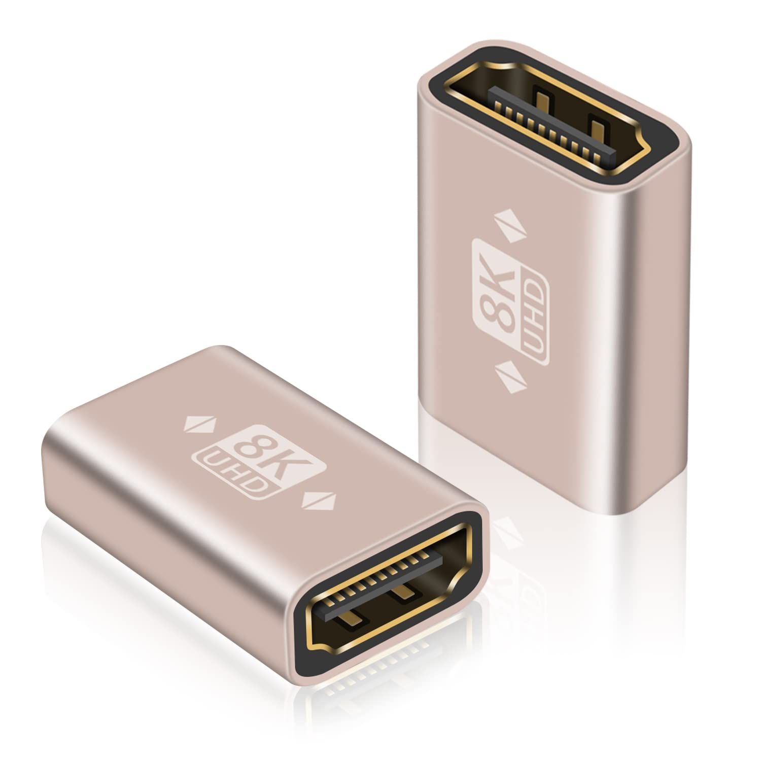 Union HDMI hembra a hembra de 8K