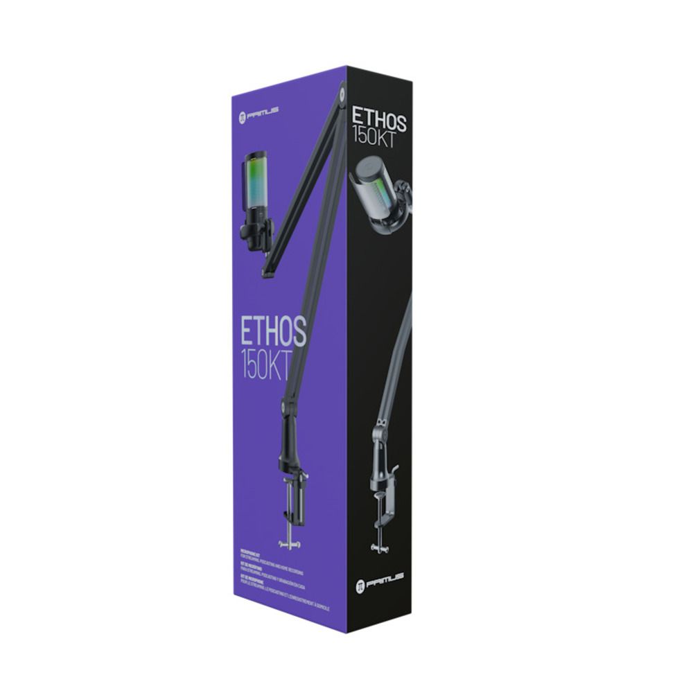 Microfono USB con Brazo Plegable RGB PRIMUS ETHOS 150KT
