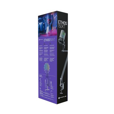 Microfono USB con Brazo Plegable RGB PRIMUS ETHOS 150KT