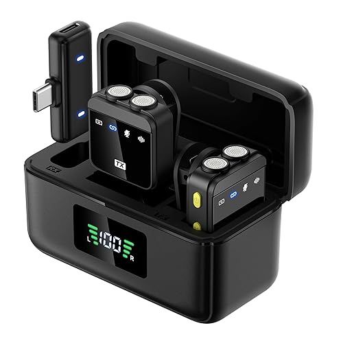 Microfono inalambrico WNH para iPhone 15/16/17 y Android