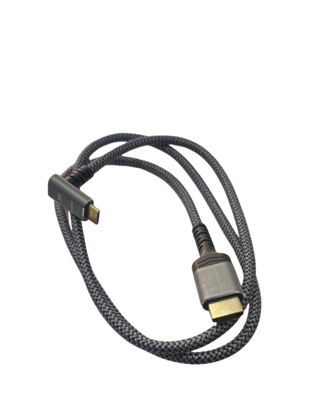 cable Mini HDMI tipo L a HDMI 4K 1 metro