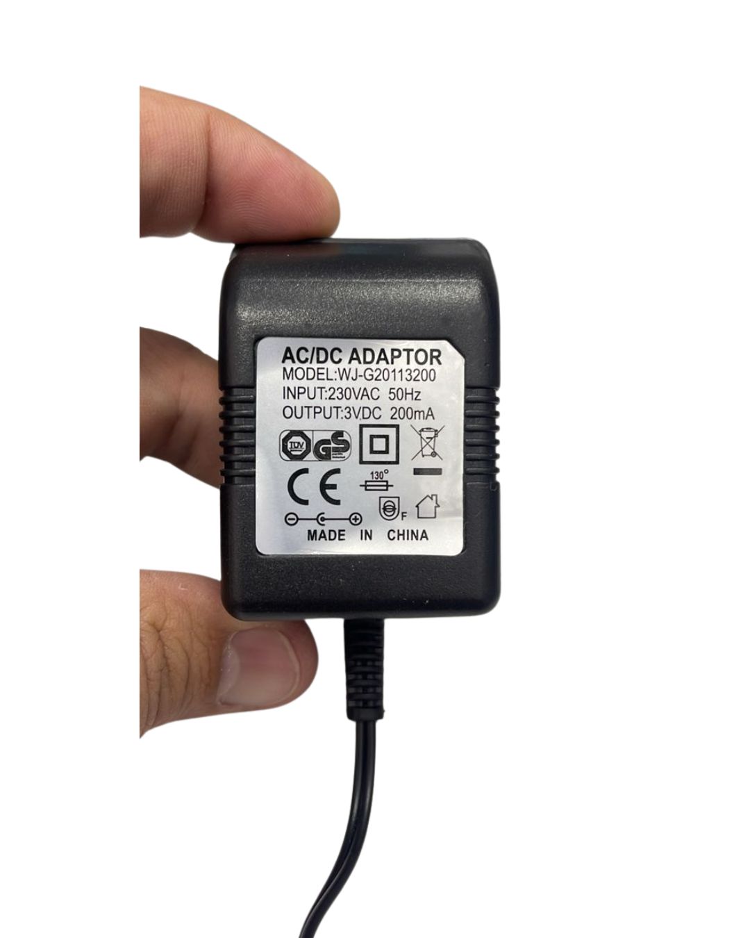 Transformador 3v 0.2A AC/DC