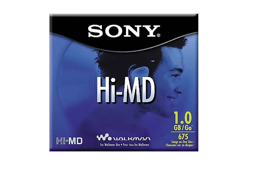 Minidisco SONY Hi-MD HMD1GL de 1GB
